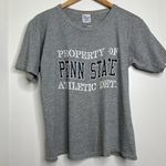 Vintage Single Stitch Penn State Short Sleeve T Shirt Gray Medium Made in USA Photo 0