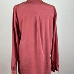 Eileen Fisher Light Red Tencel Blend Button Down Photo 9