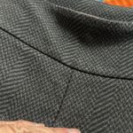 BCBGMAXAZRIA Grey Herringbone Leggings Small Stretchy Pants Y2K Photo 3