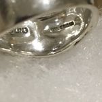 JACK JUDITH  Marcasite Sterling Silver Ring Sz 8 Photo 7