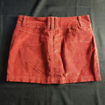 We The Free  Corduroy‎ Mini Skirt Orange 27 Photo 1