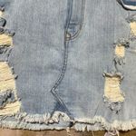 EXPRESS Trendy -  Distressed Denim Mini 12 Photo 2