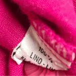 COMPLETO Lino by Arthurio Pink Sleeveless Linen Tunic Vest 100% Linen Size Large Photo 11