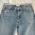 AGOLDE  Mid Rise Straight Leg Boot Cut Jeans Size 28 Organic Cotton Photo 6