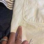 Route 66 Vintage White Frayed Hem Jean Shorts Photo 5