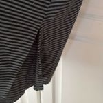 Eileen Fisher NWT  Organic‎ Linen Jersey Black and green Striped Skirt size XL Photo 6