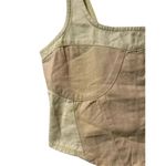 Japna Jopaa Corset Tank Top Sleeveless Fitted‎ Crop Top Beige Size S Photo 1