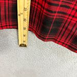 Bebop Plaid Mini Dress Large Red Black Tartan Pinafore Grunge Y2K Punk 90s Photo 1