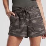 Athleta  farallon short in gray camo print‎ women’s size 4 Photo 0
