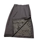 Vintage Escada Black 100% Wool Suit Skirt Size Small Photo 1