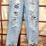 Almost Famous High Rise Distressed 90s Wide Leg Jeans 13 Jr / 14 Womens Photo 6