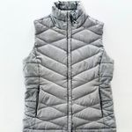 The North Face Ladies Quilted Goose Puffer Vest Size Small Grey Photo 0