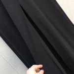 Delaru rhinestone slit black prom dress formal Size 6 Photo 1