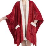 Charter Club Cozy Plush Wrap 50 x 70 Garnet Throw Photo 0