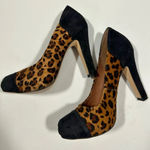 Corso Como NEW!CorsocComo-Leopard cow hair, suede heel pumps size 8 Photo 5