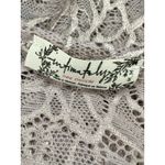 Free People Intimately  "In My Head" Lace Thng Bodysuit Lavender Thistle Sz M NWT Photo 4