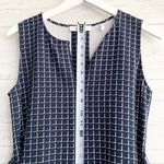 Lark & Ro Crew Split Neck Navy and White A Photo 12