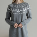 EXPRESS NWOT  Wool Blend Fair Isle Sweater Dress Photo 0