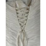 Mac Duggal  Bustier Gown White Beaded Embellishments Size 10 NWT 64330 Wedding Photo 10