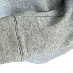 Under Armour  Medium Hoodie Pullover Loose Fit Heather Gray White Logo Womens Photo 7