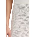 Theory NWT!  Pull-On Crochet Knit Lace Ivory Maxi Skirt - Size Medium Photo 4