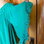 Zanzea bright green hippie chic bell sleeve blouse Photo 4