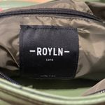 Royln Luxe Bag Quilted Shoulder Bag Olive Green Crossbody Purse Modern Sleek Hip Photo 6