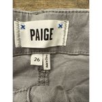 Paige Women's Drew Cargo Pockets Jeans Gray Size 26 Photo 3