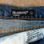 BLANK NYC The Barrow vintage high rise cut off denim shorts size 30 3” inseam Photo 2