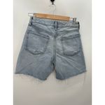 JBD Bermuda Jean Shorts Women Size 2 Cut Off Light Wash High Rise Denim Blue Photo 1