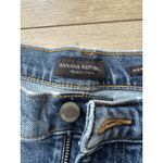 Banana Republic  Womens 30 Blue Jeans High Rise Straight Fit Pants Dark‎ Wash Photo 3