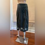 Johnny Was  Deep Olive Skirt with Floral Embroidery Photo 2
