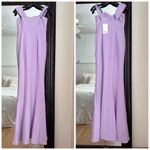 Likely NWT  Bartolli Off Shoulder Gown Orchid Bloom Size 2 Photo 6