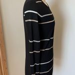 Per Se  Black and White Crew Neck Sweater Photo 4