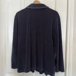 Classic Elements Vintage 90s Christmas/winter embroidered Terry button down Photo 5