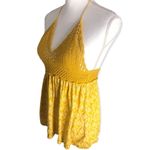 Women's Embroidered Crochet Aztec Print Peplum Top Photo 50