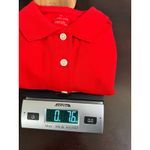 Everlane  The Oversized Polo XS Organic Cotton Goji Berry Red EUC Photo 13