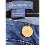 Democracy Ab Solution Ankle Skimmer Blue Jeans Size 14 Normcore Closet Staple Photo 5