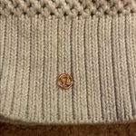 Lululemon athletica Cream Knit rose gold logo Beanie Photo 1
