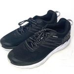 Hoka One One Womens Clifton 6 Running Athletic Shoes Black White Size 7.5 Photo 0