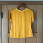 Nation Ltd . Marie Sateen Boxy Tee in Turmeric Women’s size XS Photo 5
