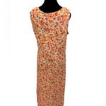 Dress Barn Vintage Whimsical Artsy Cottagecore Spring Garden Floral Maxi Dress Photo 5