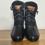 Nautica  Women's Insulated Duck Boots Water-Snow Resistant Black Size 9 Winter Photo 2