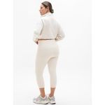 Athleta  S Salutation Stash High Rise Capri Legging Small Regular Bone White Photo 5