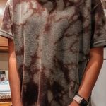 Carolyn Taylor Terry Cloth Bleached T-shirt  Photo 0