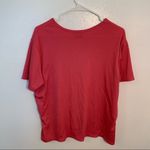 Laura Scott Short Sleeve T-Shirt Pink Ribbed Photo 7