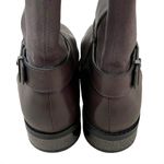 Cole Haan NEW Gray Leather & Suede Patchwork Adler Riding Boots Size 8 Photo 3