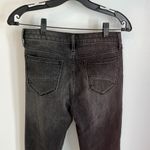 Driftwood  Jackie Washed Black Embroidered Raw Hem Jeans Photo 5