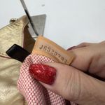 Dooney & Bourke Dooney Bourke Gold Metallic Leather Hobo Shoulder Bag Purse Photo 8