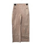 Spanx  Stretch Twill‎ Pull On Cropped Wide Leg Pants Size SMALL Pale Pink 20312R Photo 2